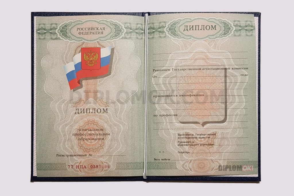 купить диплом пту 2007-2010 год